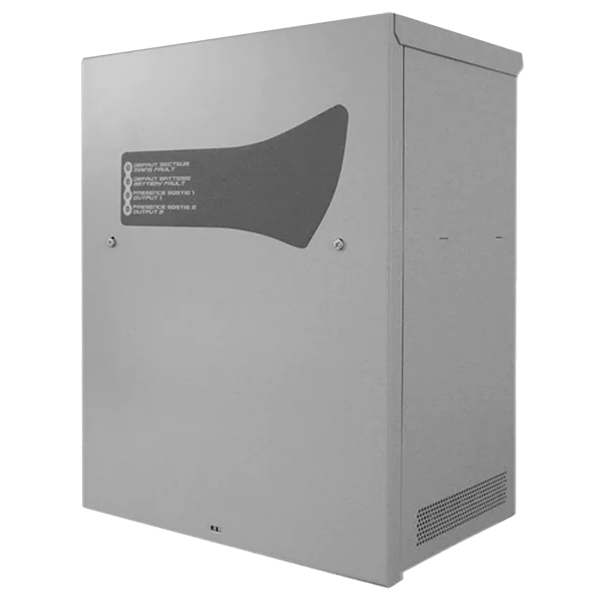 Alimentation Electrique de Sécurité AES 24 Vcc / 8A en coffret avec batteries 38 Ah